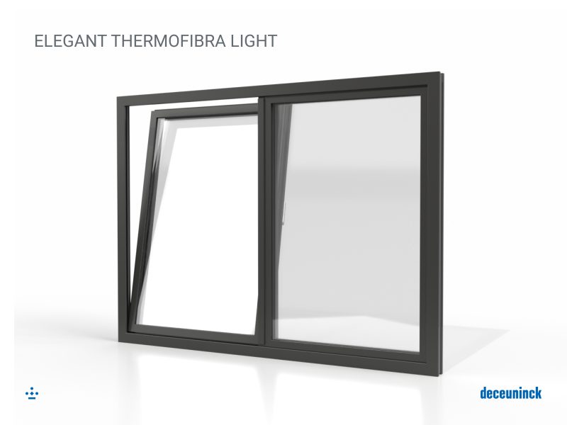 Elegant ThermoFibra Light: la nuova finestra Deceuninck che rivoluziona luce, efficienza e sostenibilità