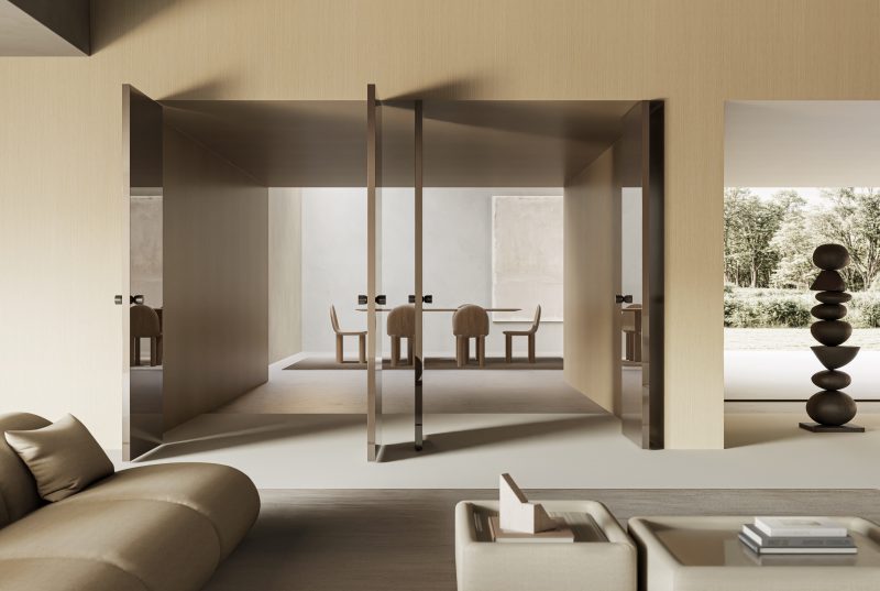 FerreroLegno Bilico: la porta a bilico dal design contemporaneo