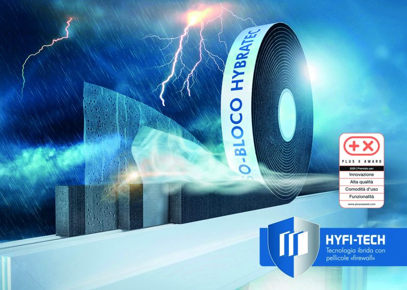 Il nastro ibrido ISO-Bloco Hybratec di ISO-Chemie vince gli PLUS X AWARD