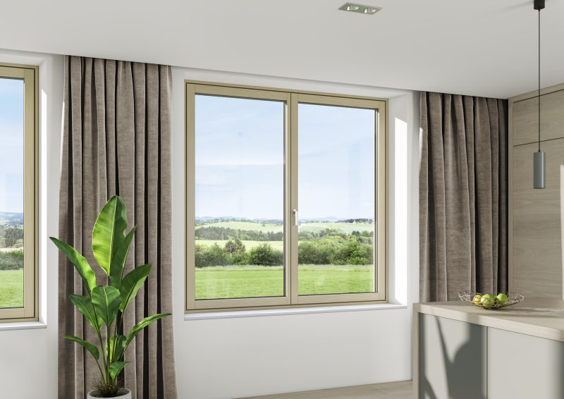 Internorm HF 520: la nuova finestra in legno-alluminio dal design complanare
