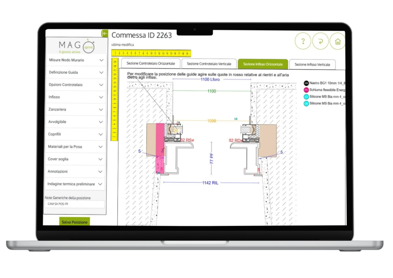 Gestione foro finestra: Sistema Controtelaio Magò di Serromarche presenta Suite Sprint
