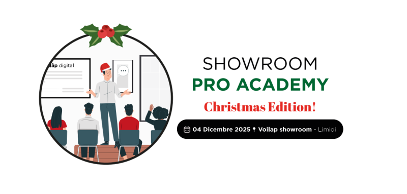 Showroom Pro Academy di Voilàp: innovazione digitale e formazione