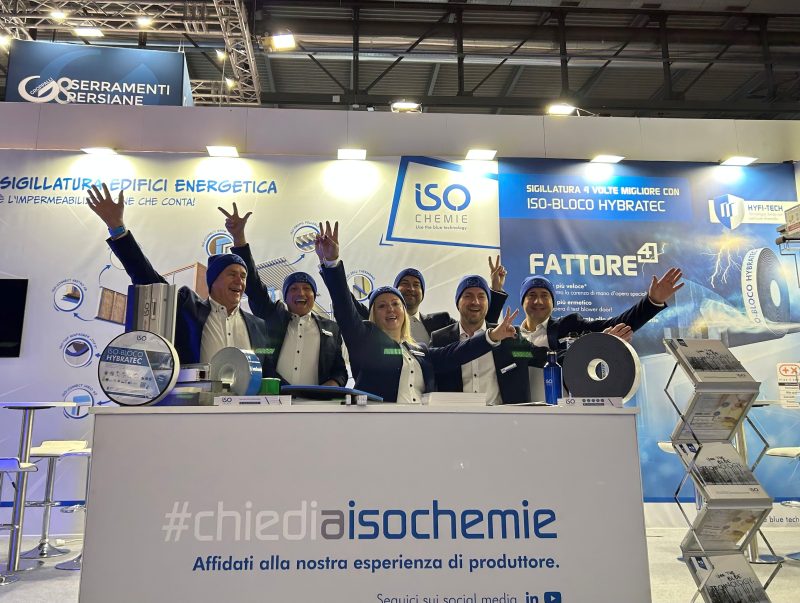 ISO-Chemie presenta ISO-Bloco Hybratec e consolida il proprio ruolo alla MADE Expo 2025