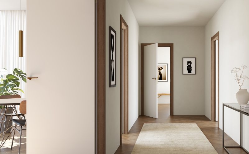 Effebiquattro Newport: la porta classica che unisce eleganza e innovazione