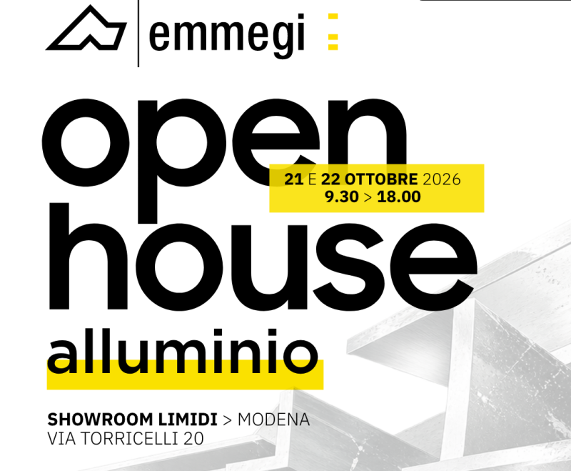 Open House Emmegi: a ottobre il futuro della lavorazione dell’alluminio
