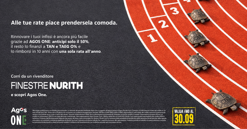 Infissi Bonus 2026: come risparmiare il 50% con Agos One e Finestre Nurith