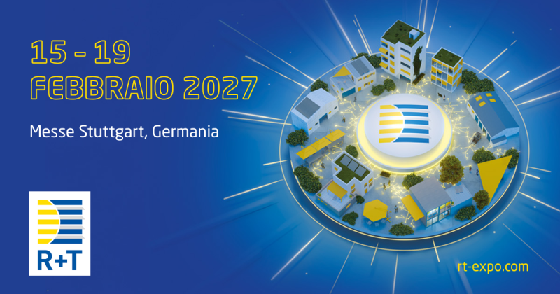 R+T 2027: finestre e protezione solare per edifici più efficienti