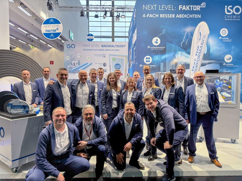 Impermeabilizzazione ISO-Chemie: soluzioni e novità al Fensterbau 2026