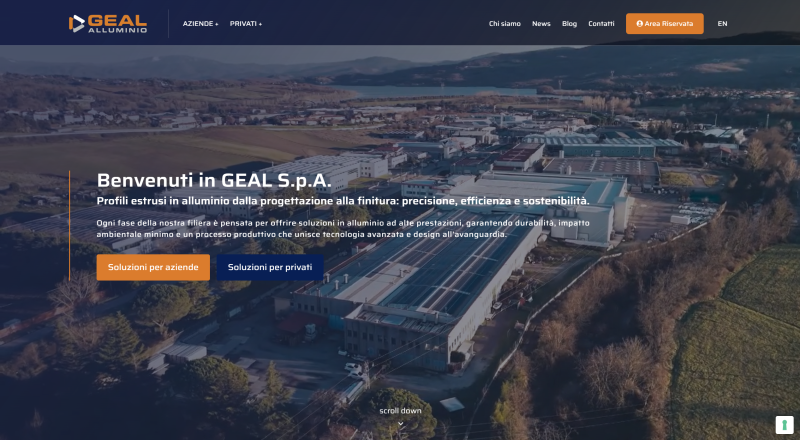 GEAL e il nuovo ecosistema digitale: sito pensato per progettare il futuro