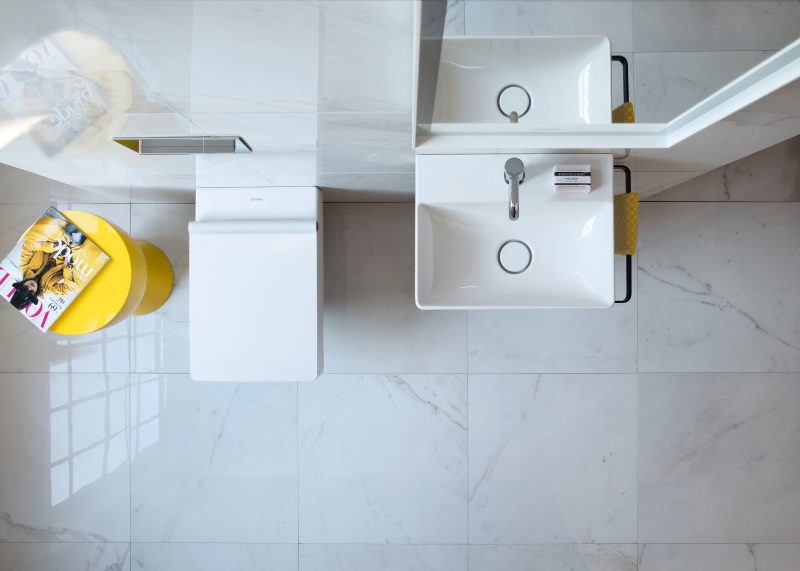 Bagno stretto e lungo: come sfruttare al meglio ogni centimetro con Duravit