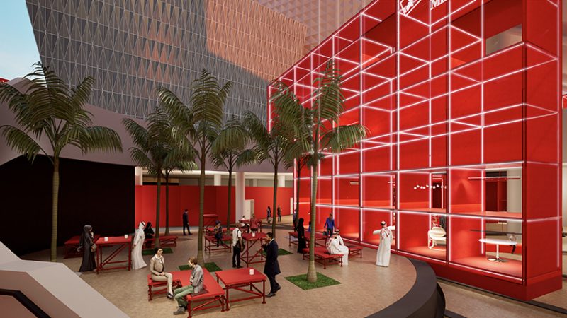 Il Salone del Mobile.Milano porta il suo “rosso in progress” a Riyadh