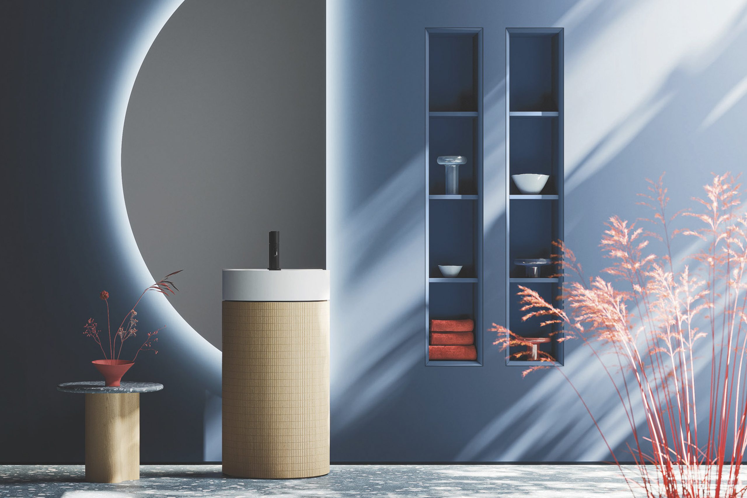 Arbi Arredobagno Presenta Il Nuovo Lavabo Monolite Ercole