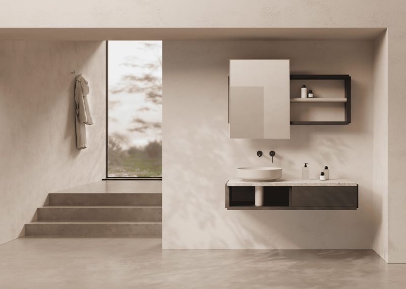 Arredi LARI by Alice Ceramica: l’architettura entra nell’ambiente bagno