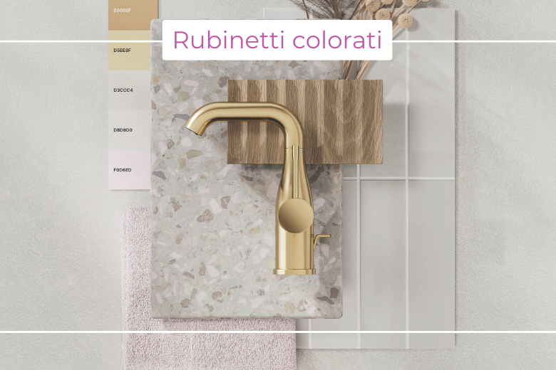 Rubinetti colorati