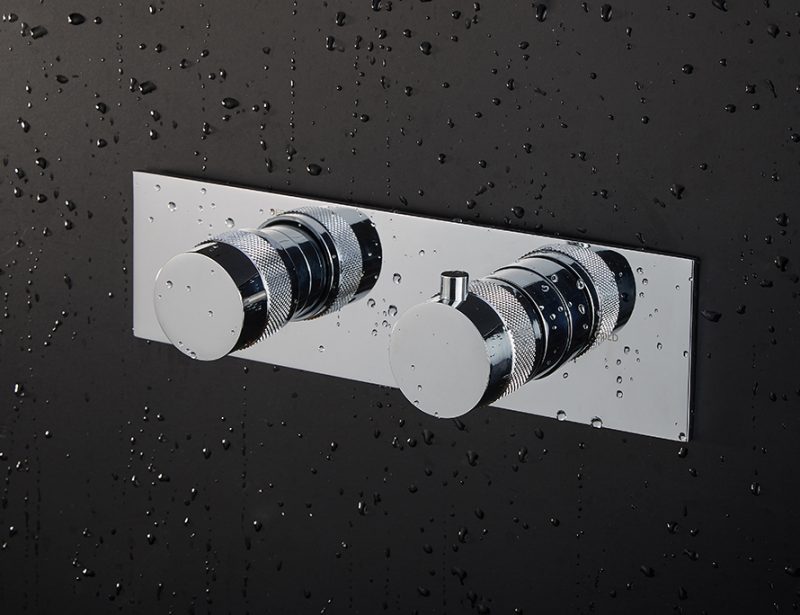 Dettagli tattili per il miscelatore termostatico con Groovy by OMBG