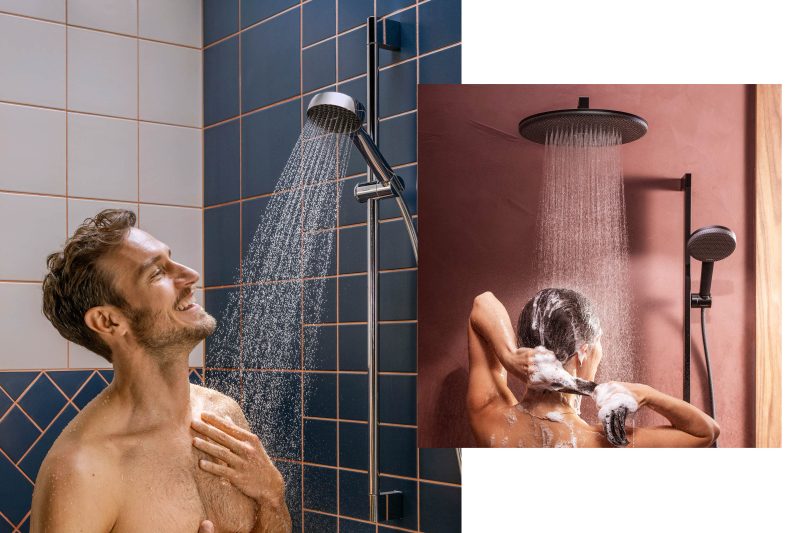 Nuove linee doccia hansgrohe: perfetto equilibrio tra eleganza e comfort