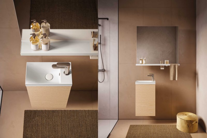 Inda presenta Sistema Lavamani: la nuova soluzione salvaspazio per il bagno contemporaneo