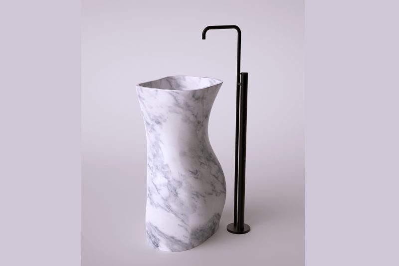 Juno by Rapsel International, il lavabo si fa scultura