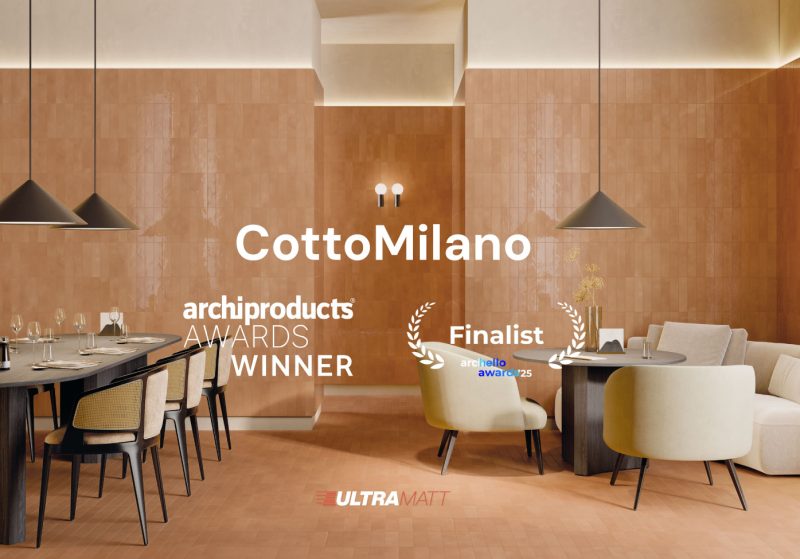 CottoMilano di Ceramiche Keope: dal debutto a Cersaie al trionfo agli Archiproducts Design Awards