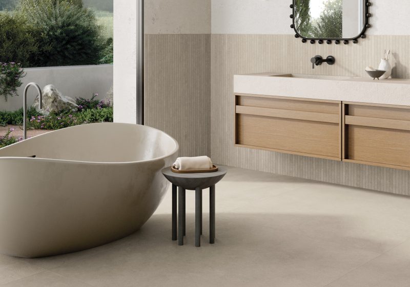 Sobria ed eterea, Grace è la collezione Keope ispirata al limestone