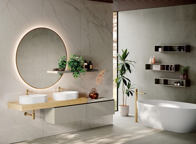 Laguna by Elleci, il lavabo dall’estetica naturale e raffinata