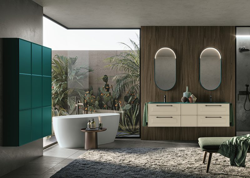 Rinnovare il bagno senza ristrutturare: il colore come soluzione progettuale