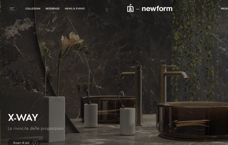 Newform evolve online con un nuovo spazio digitale