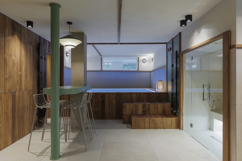 Zen Active di Treesse: la minipiscina al centro di un progetto wellness