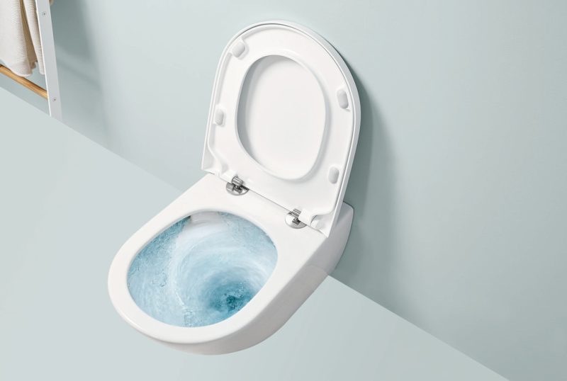 Tecnologia di scarico a vortice: massima igiene, minimo sforzo