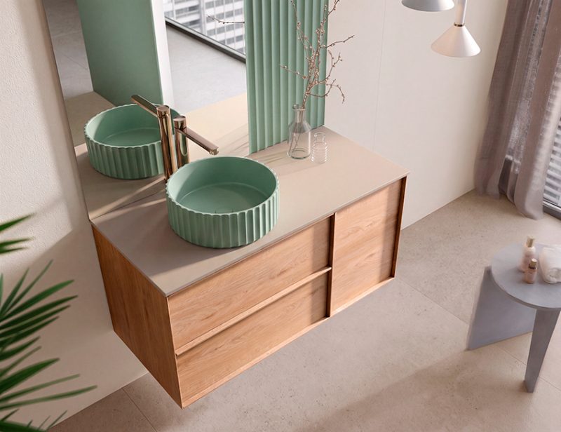 L’eleganza classica del lavabo Hera di Acquabella