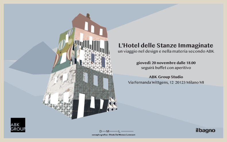 L’Hotel delle Stanze Immaginate: un viaggio nella materia secondo ABK Group