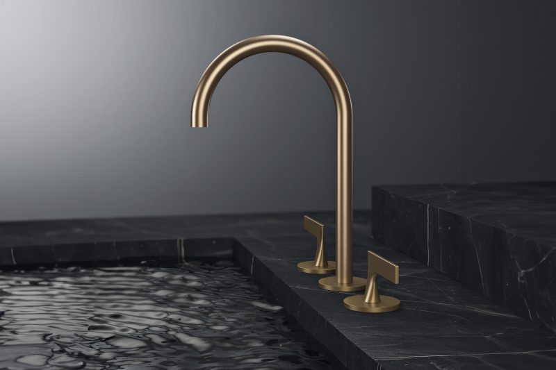 Flou by Rubinetterie Treemme, rigore tecnico e purezza formale
