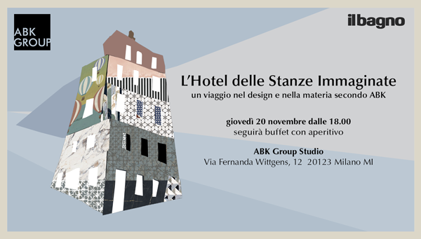 L’Hotel delle Stanze Immaginate: un viaggio nella materia secondo ABK Group