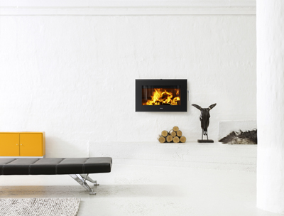 Inserto a legna in acciaio Morsø S80 -9Kw