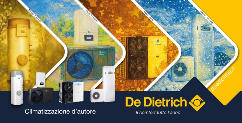 Serie Alezio: la climatizzazione d’autore firmata De Dietrich