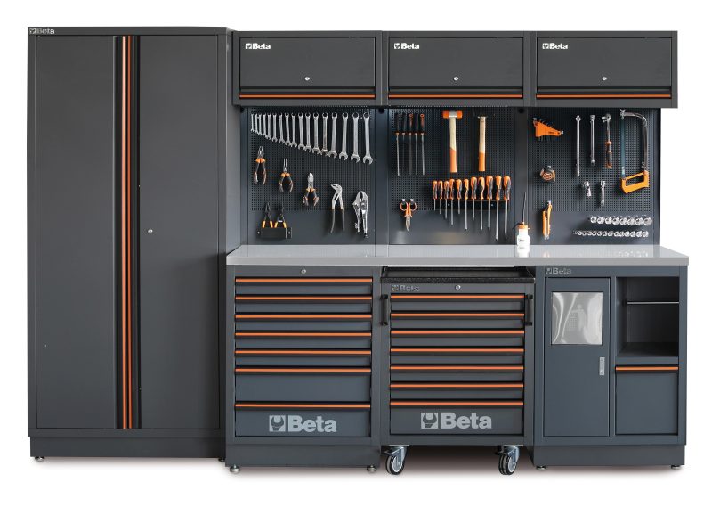 Arredo modulare per officina