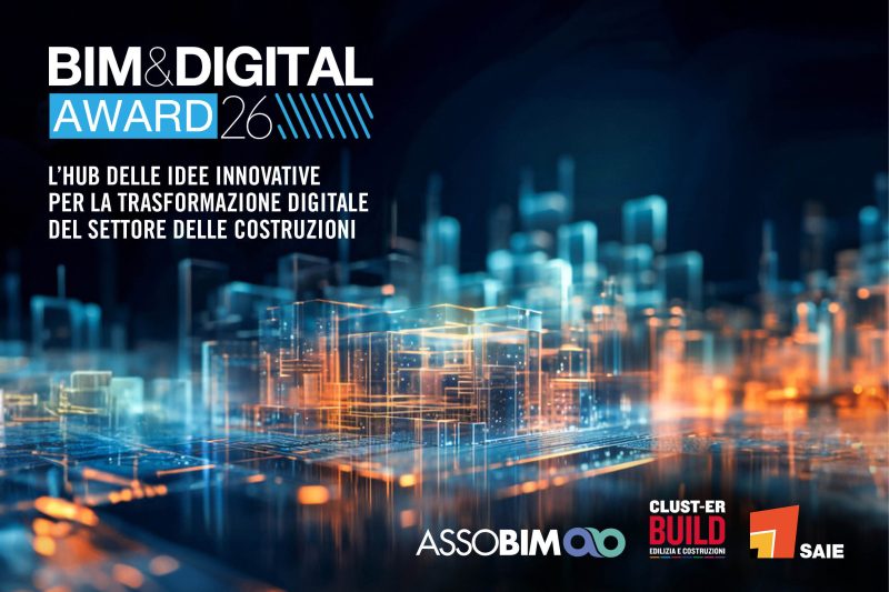 BIM&DIGITAL Award 2026: nominata la Giuria della decima edizione