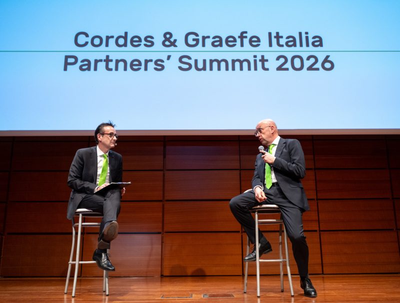 Partners’ summit 2026 Cordes & Graefe Italia: 170 aziende ITS riunite