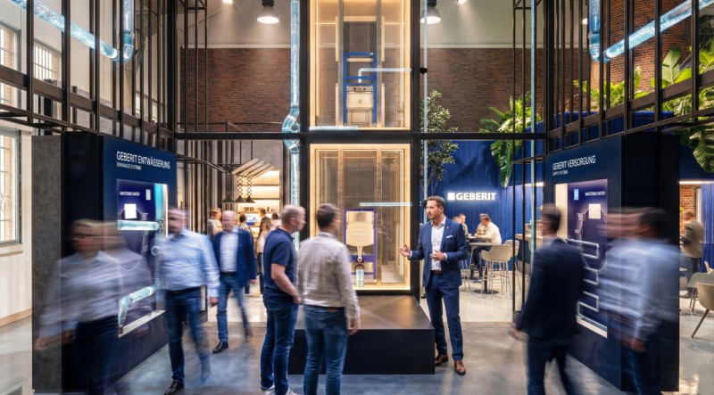 Apre a Milano il nuovo Geberit Experience Center