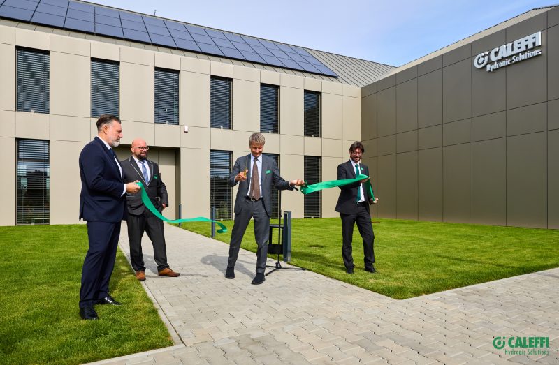 Caleffi Poland inaugura a Cracovia il nuovo Centro di Competenza per la formazione HVAC