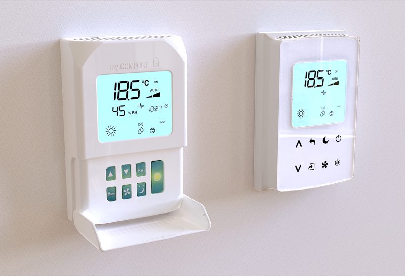 MyComfort Touch: comando touch screen per fan coil