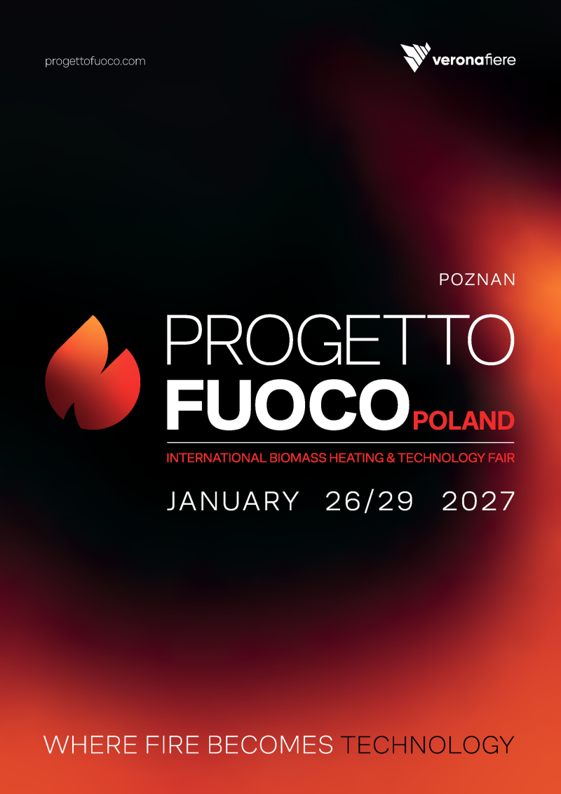 Progetto Fuoco Poland 2027: la fiera del riscaldamento a biomassa approda in Polonia