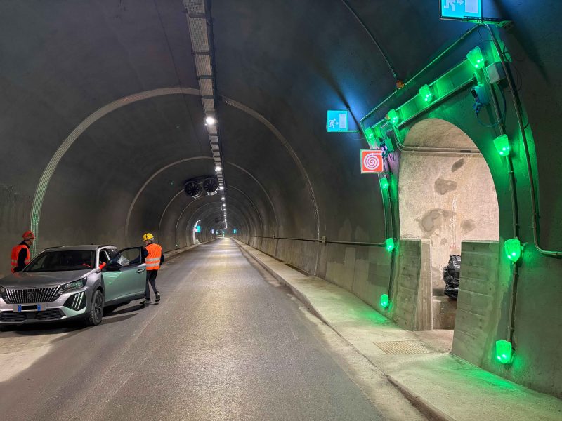 Soluzioni al servizio della sicurezza nel nuovo Traforo del Tenda