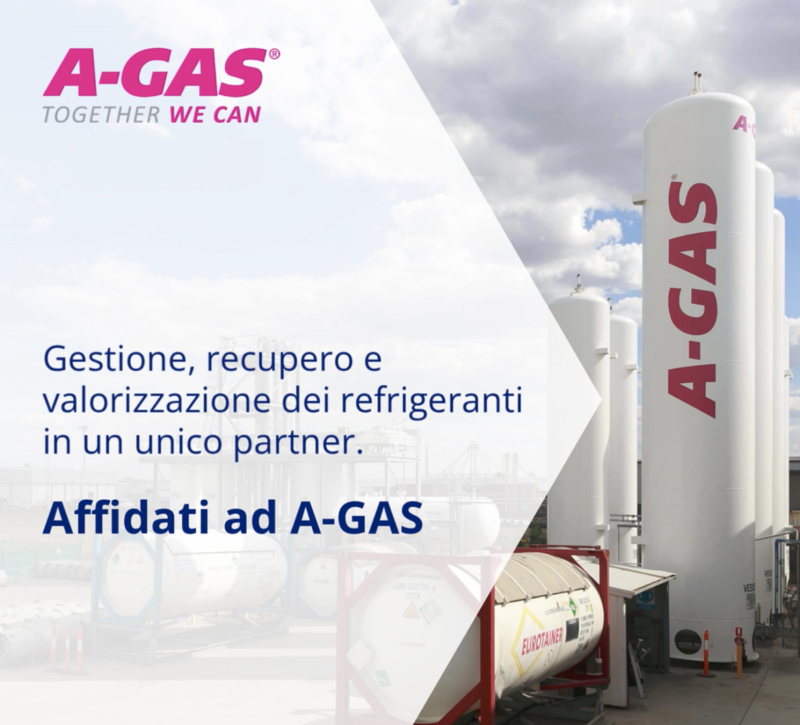A-Gas e la gestione circolare del refrigerante: supporto a 360° per il settore HVAC-R