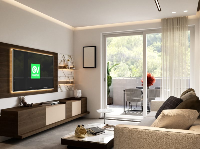 Recuperatori di calore a elevata efficienza e bassi consumi Vort HR W-ALL
