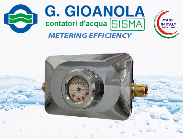 Misuratore OBLO’ SUPERPLUS: G.GIOANOLA presenta il nuovo modello per acqua e telelettura