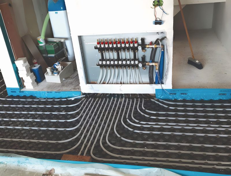 Impianti radianti a pavimento: installazione, regolazione e manutenzione