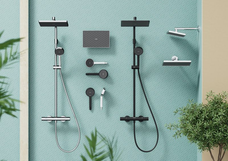 Sistema doccia hansgrohe Activera e ShowerTablet Select 360
