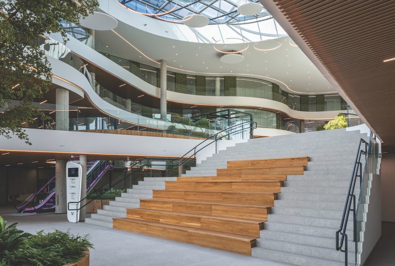 Building management system per un complesso architettonico multifunzionale