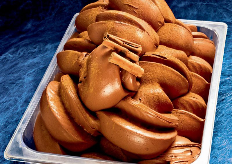 Gelato cioccolato e cannella